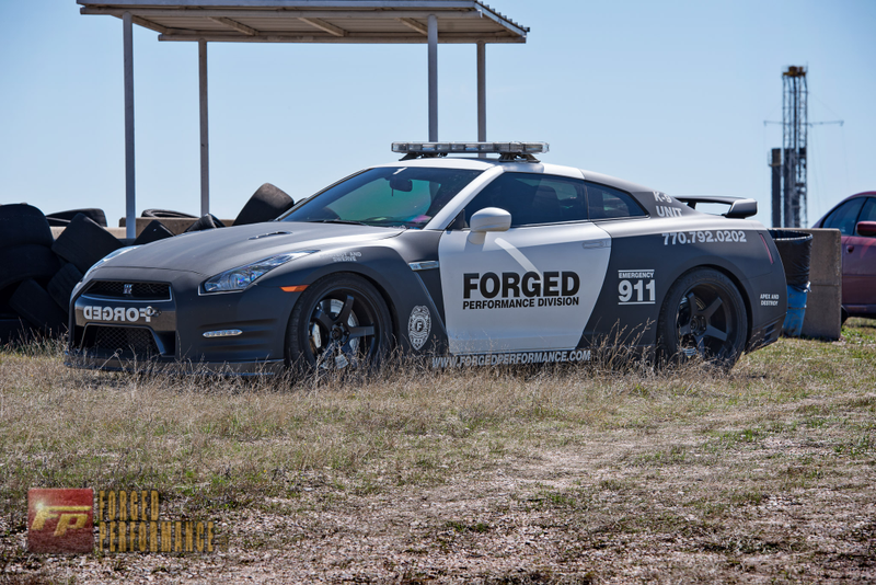 Illustration for article titled A Nissan GT-R Police Car Is What Speed Demon Nightmares Are Made Of